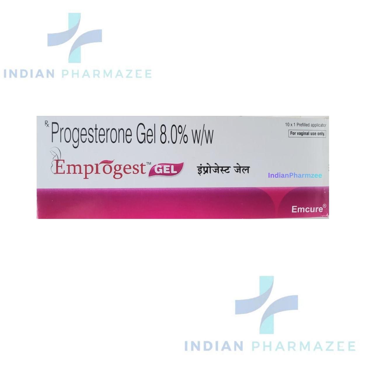 Emprogest 8% Vaginal gel 1.125gm
